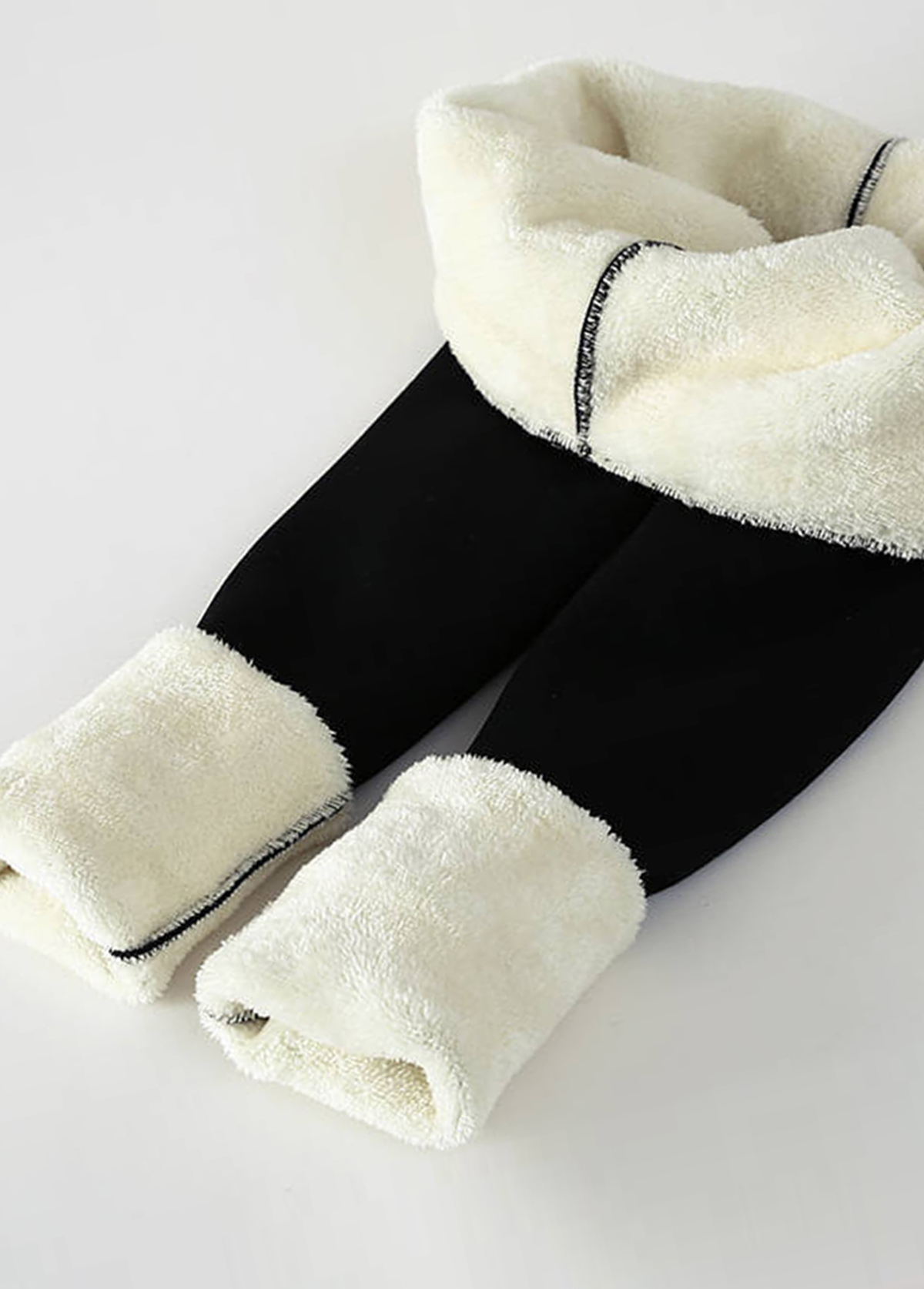 Fleece Thickening Elastic Waist Leggings