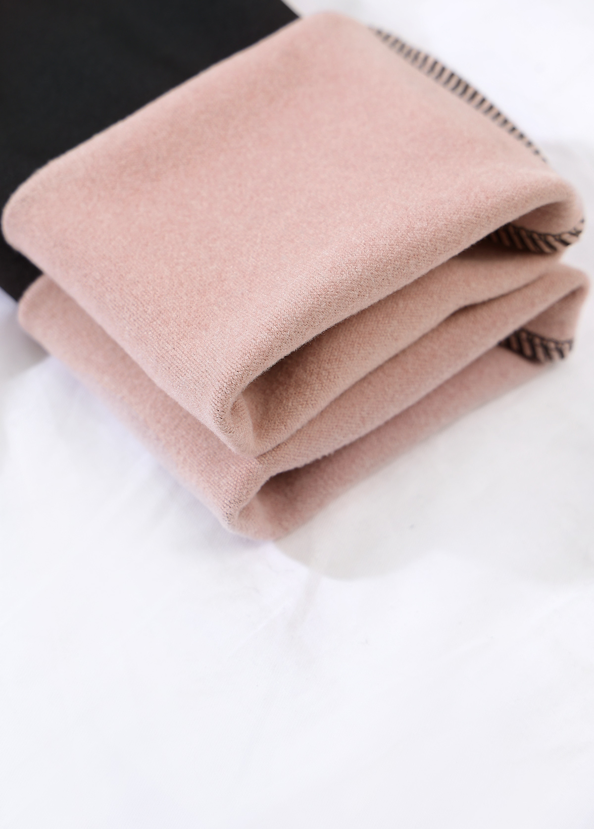 High Waisted Black Fleece Lined Leggings